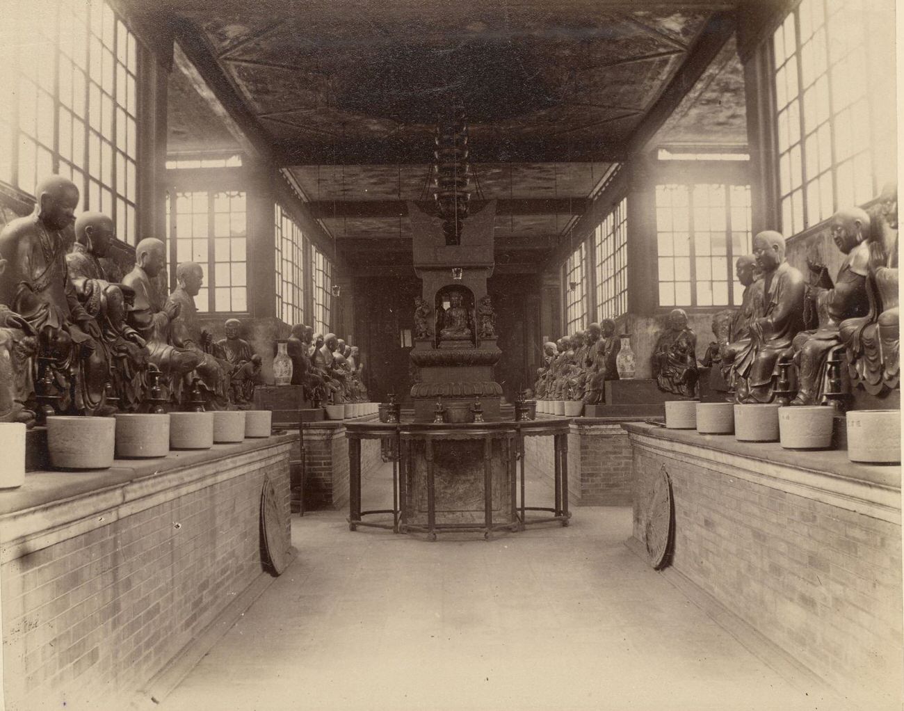 #62 Flowery Forest Temple, 500 Genii, Canton, 1870s