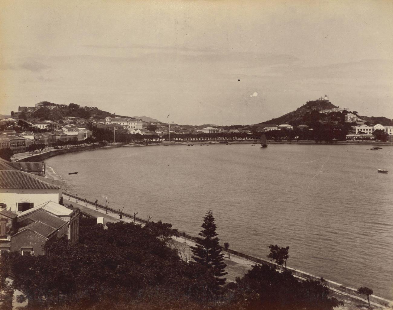 #73 Macao, Attributed to John Thomson, 1870s