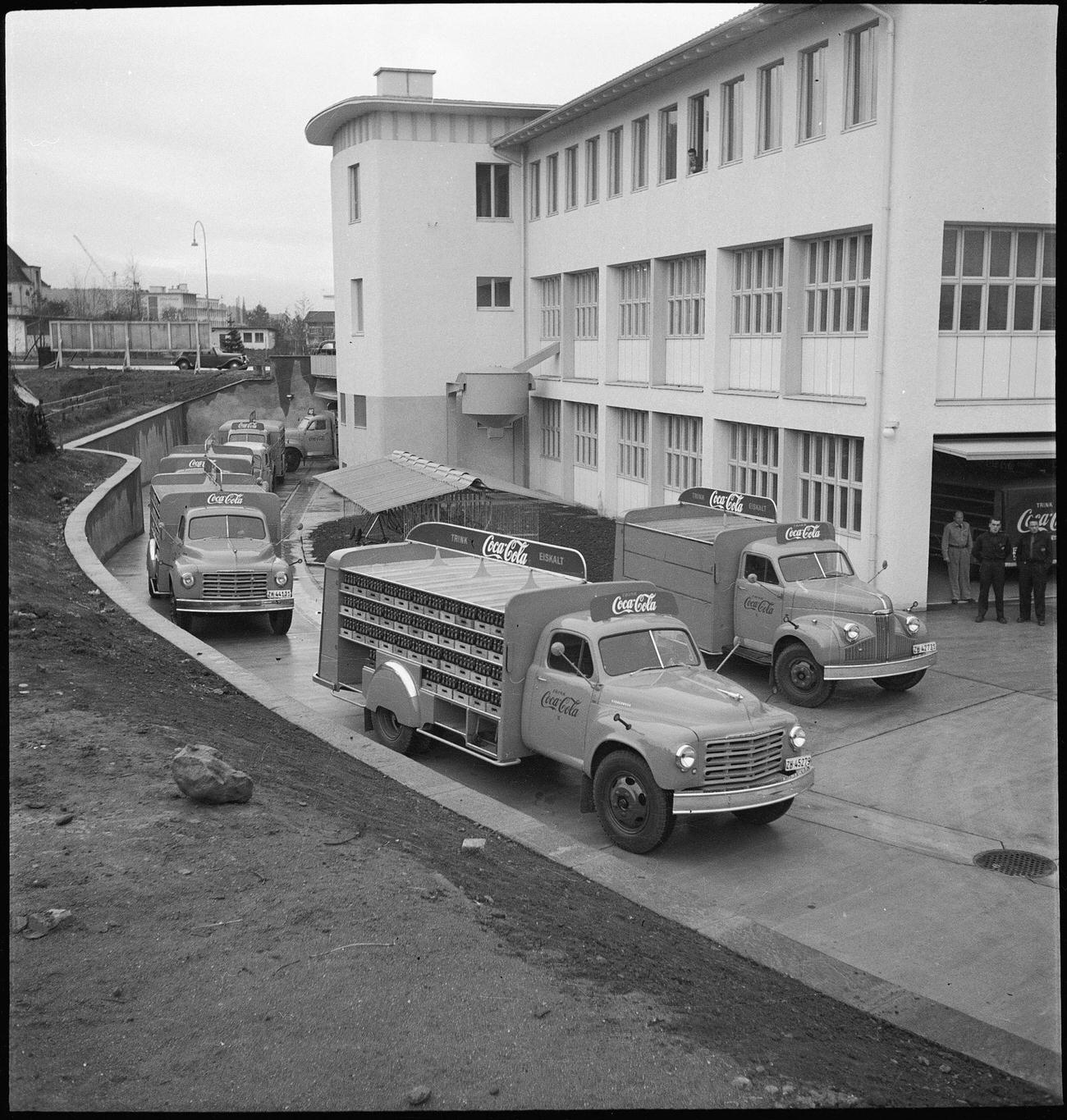 #6 Coca-Cola delivery van, 1949.