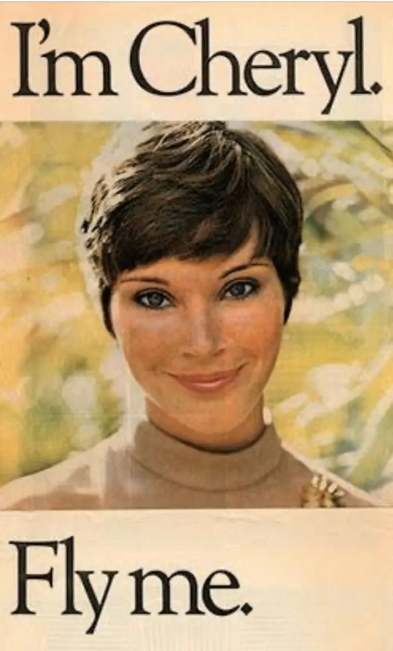 The Bold and Controversial “Fly Me” Ad Campaign of the 1970s Vintage Ads