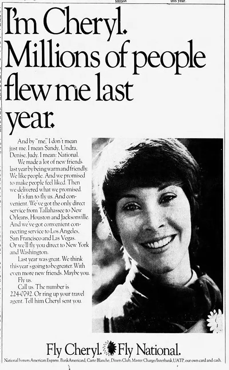 The Bold and Controversial “Fly Me” Ad Campaign of the 1970s Vintage Ads