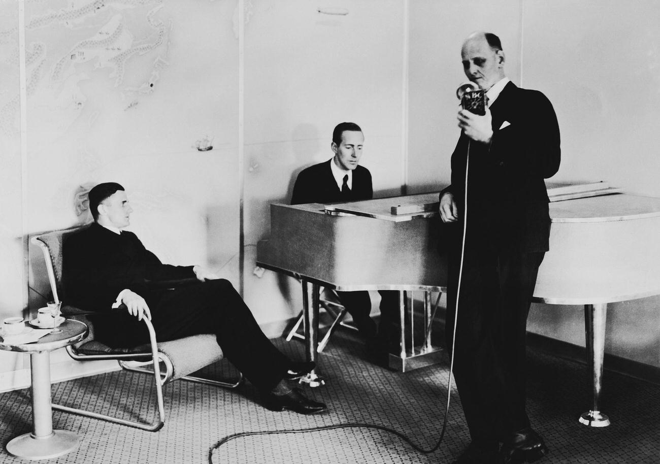 Franz Wagner’s Piano Recital and Max Jordan’s Broadcast on Hindenburg, 1936