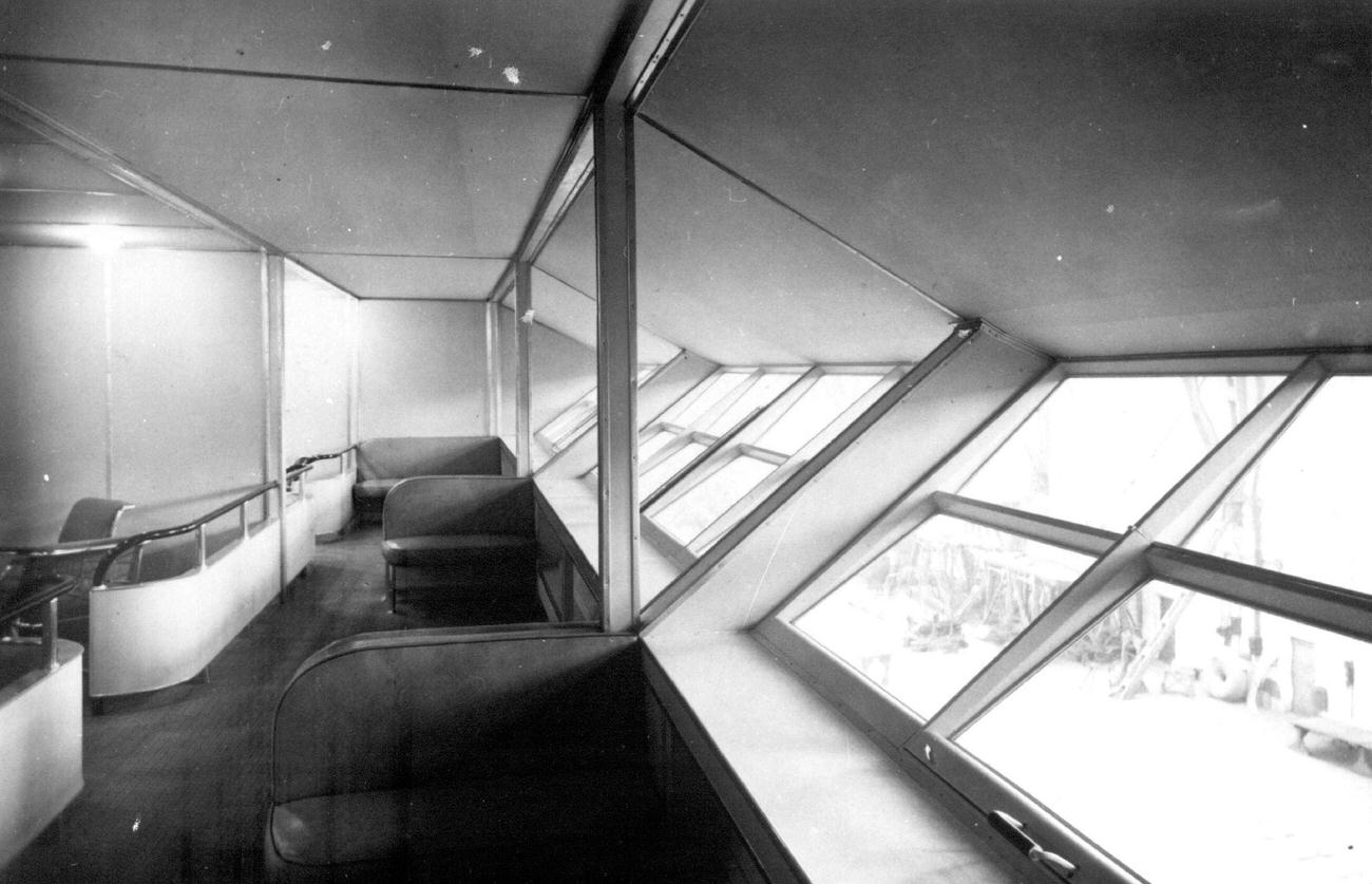 Interior of the German Dirigible ‘Hindenburg’