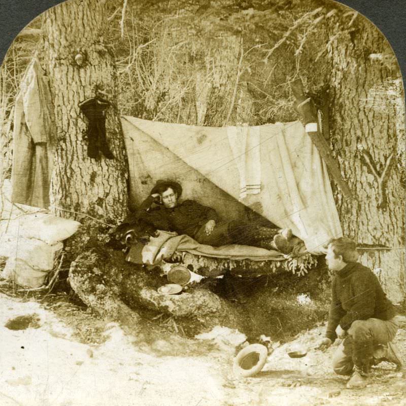 #94 A halt by the wayside en route to the Klondike.