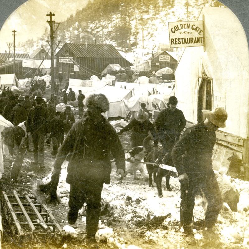 #95 Main Street in Sheep Camp, Alaska.