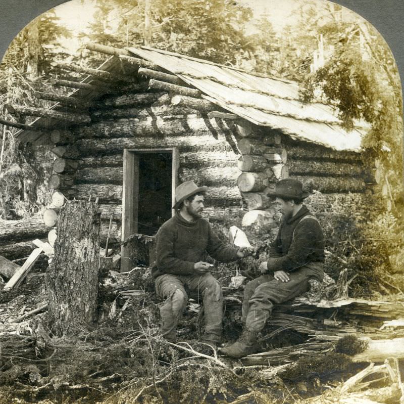 #100 The first white man’s log cabin in Haines, Alaska.