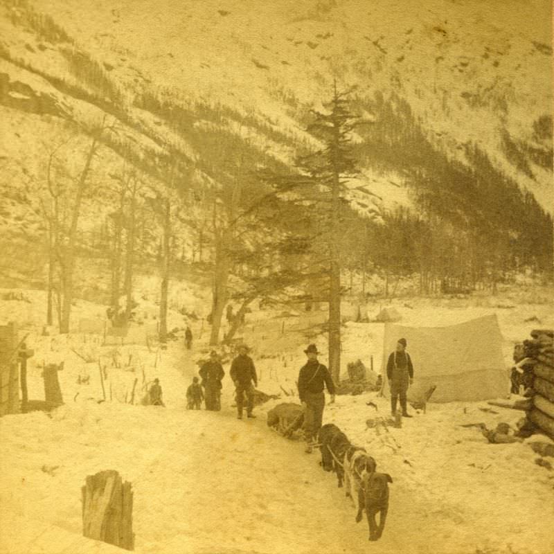 #109 Travelers bound for the Klondike.