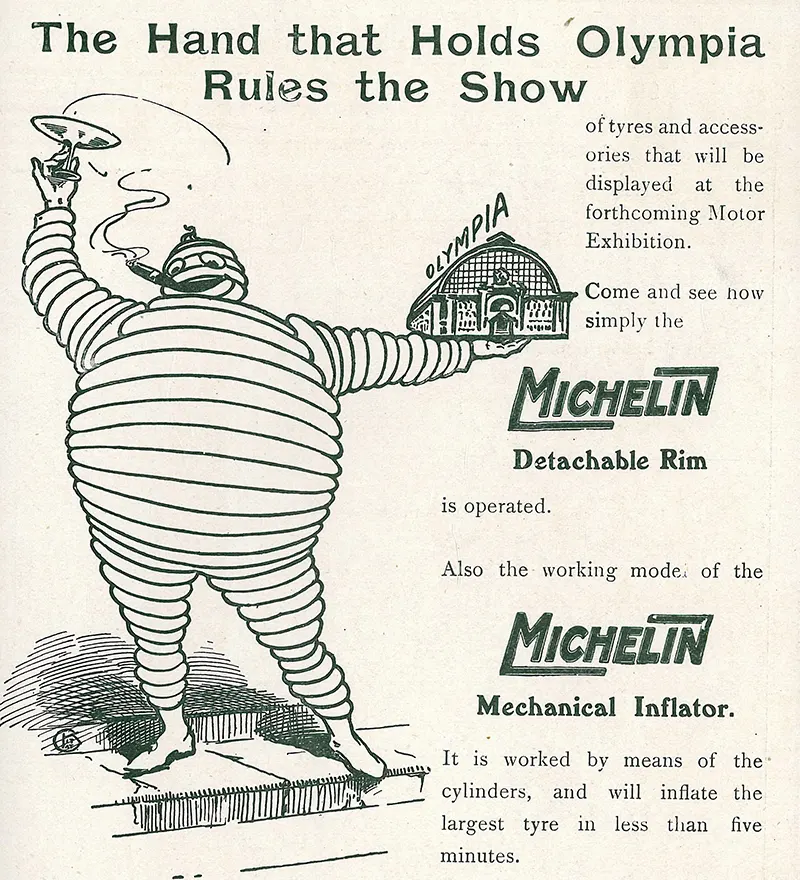 The Original Michelin Man of Michelin Tires in Chilling Vintage Advertising Photos Vintage Ads