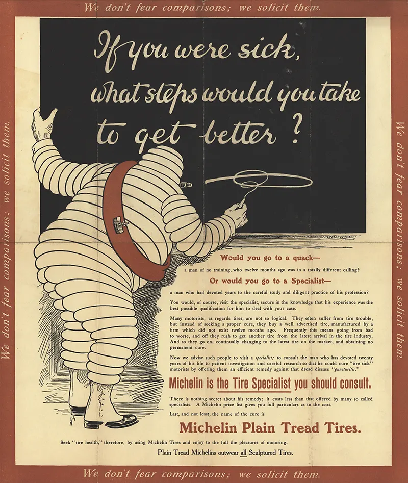 The Original Michelin Man of Michelin Tires in Chilling Vintage Advertising Photos Vintage Ads
