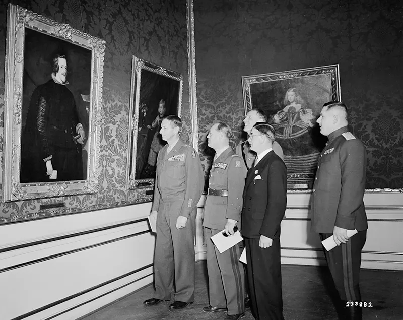 #11 Ceremony returning Diego Velazquez’s King Philip IV portrait to Austria.