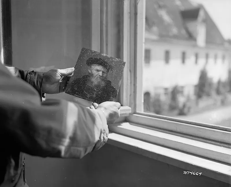 #8 Recovered unknown Rembrandt painting, Berlin.