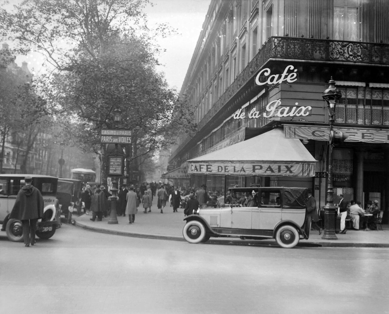 #33 The Cafe De La Paix, Paris, 1928
