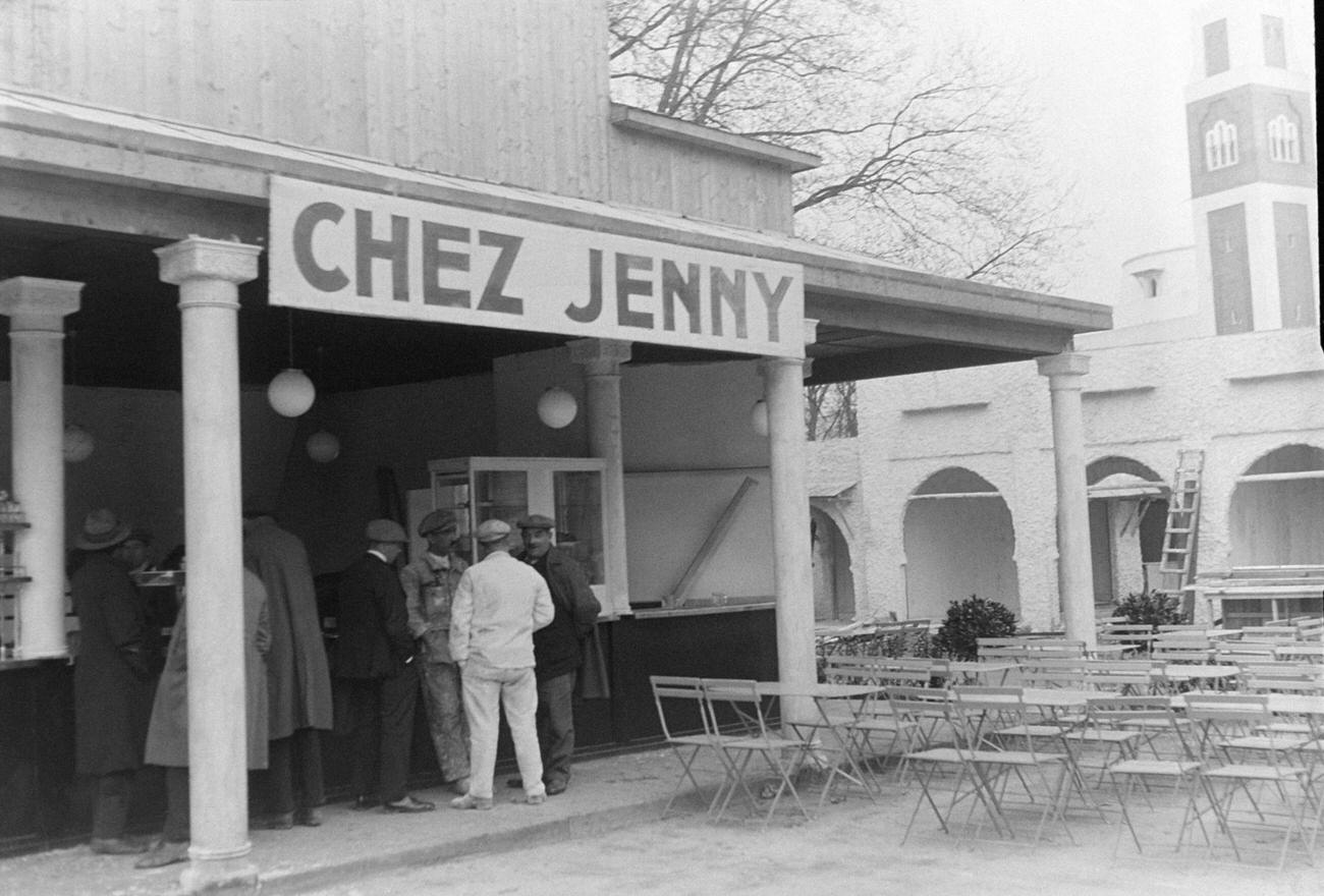 #30 Cafe ‘Chez Jenny’ at the Colonial Exposition, Paris, 1931