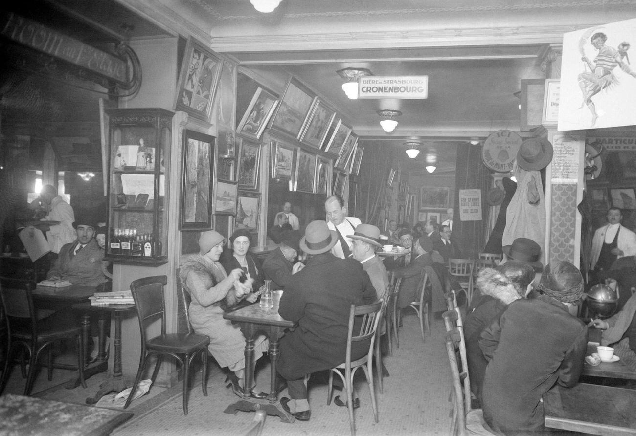 #35 Café de la Rotonde, Paris, France, 1933