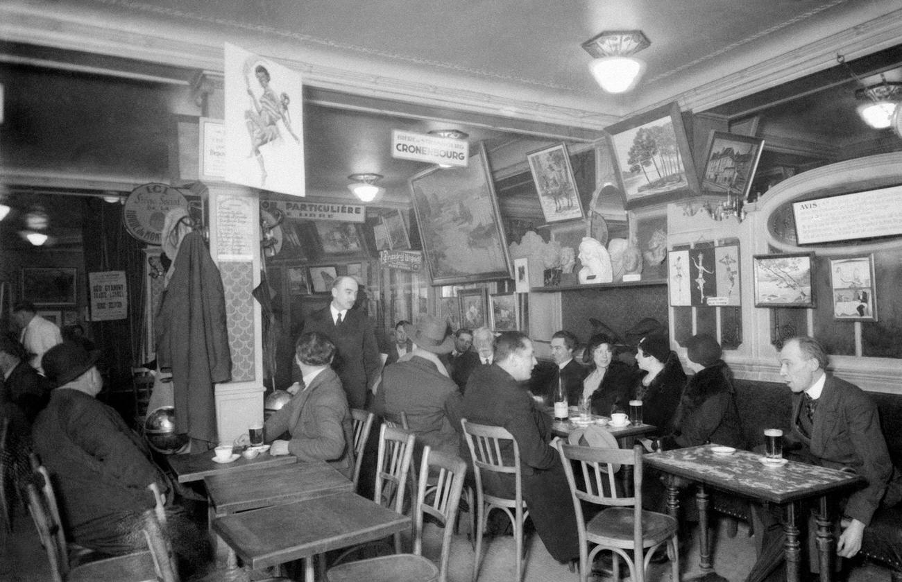 #36 Café de la Rotonde, Paris, France, 1933