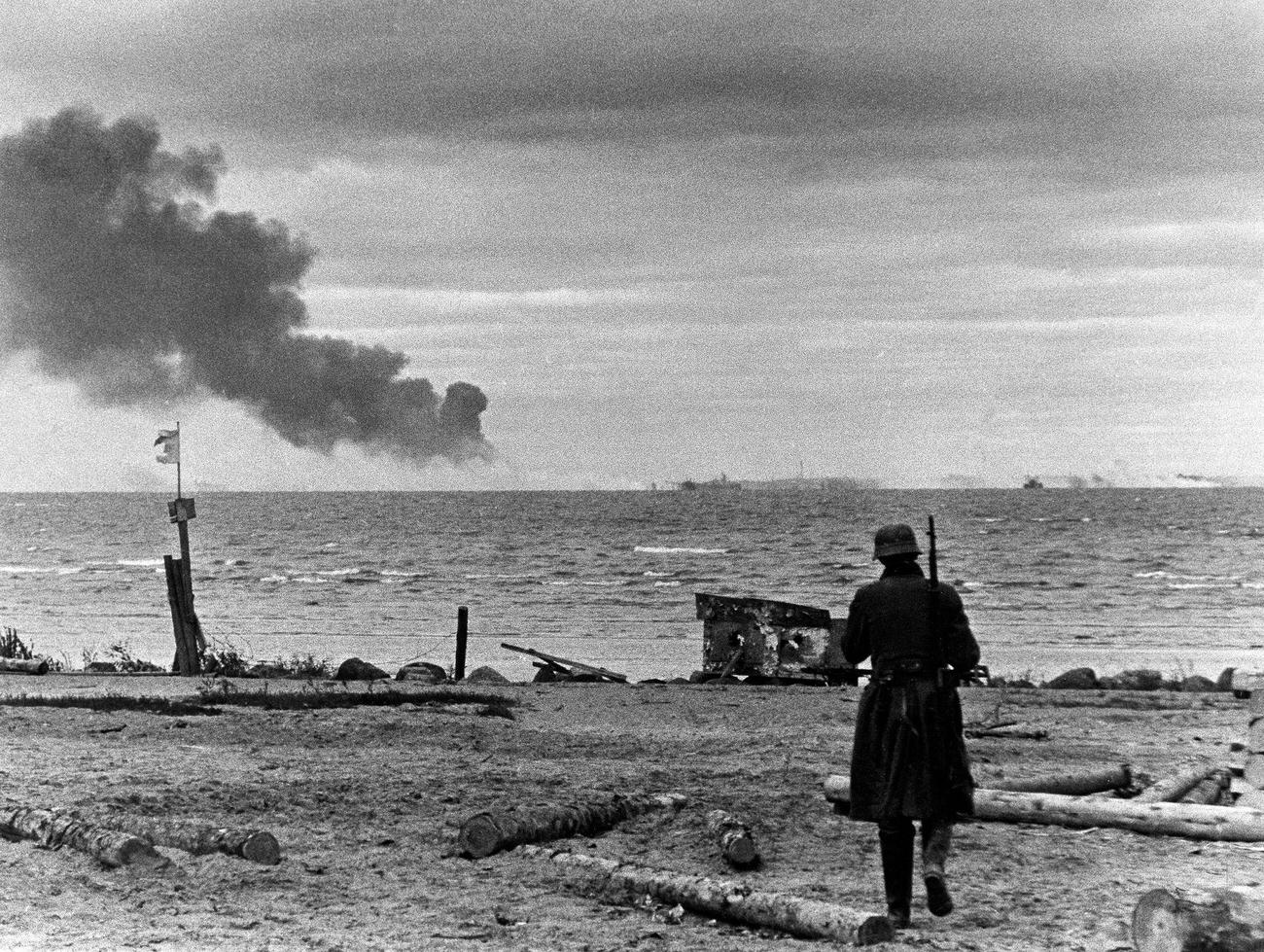 #14 German Long-Range Artillery Shelling Kronstadt, October 1941