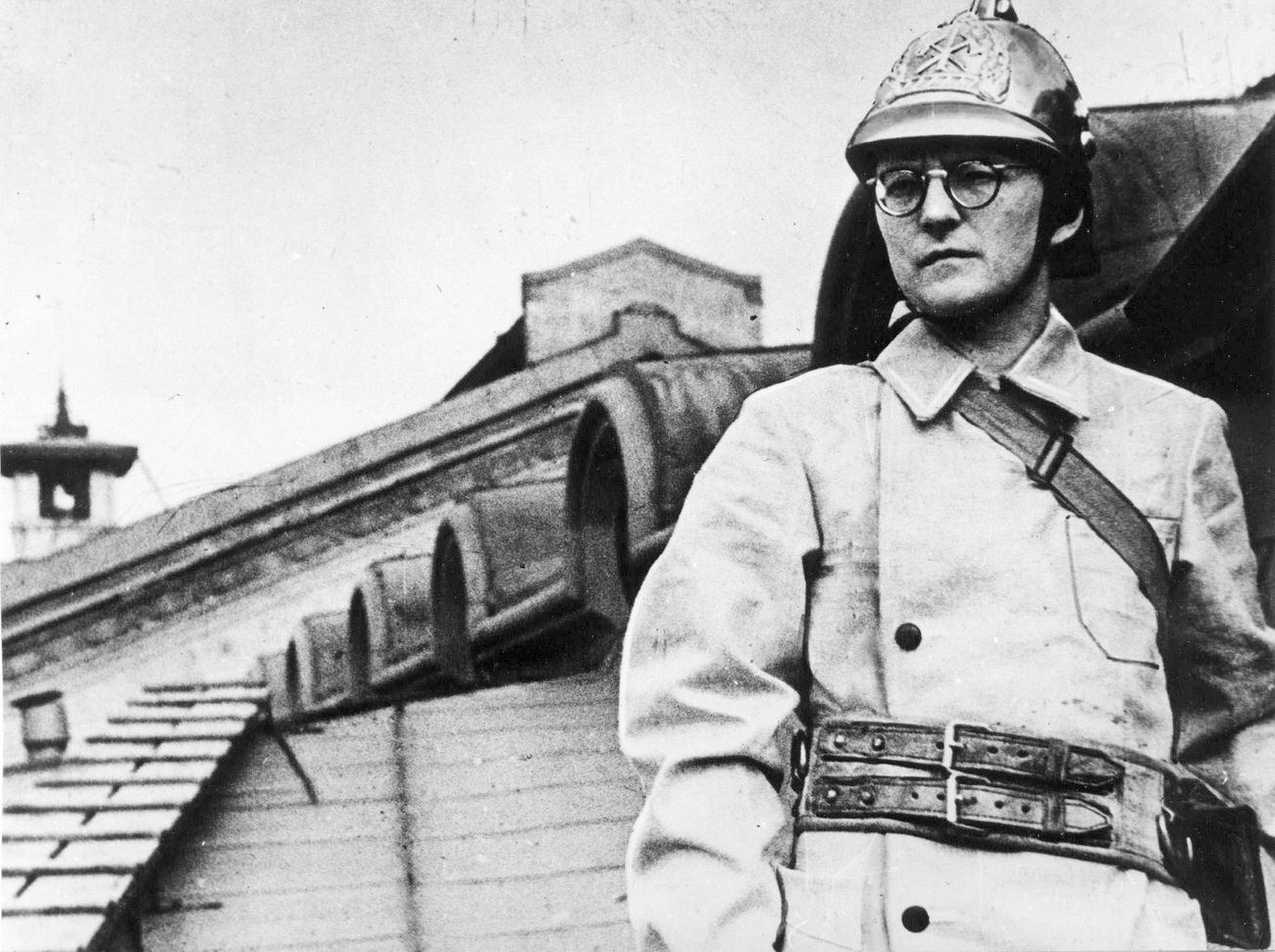 #2 Dmitri Shostakovich During the Siege of Leningrad, USSR, WWII, 1941