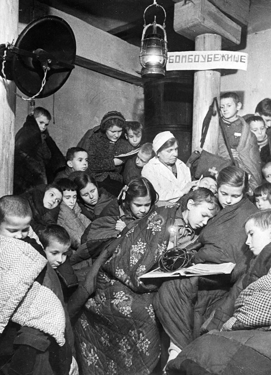 #48 Air Raid Shelter at Subway Station in Leningrad, State Museum of Political History, St. Petersburg