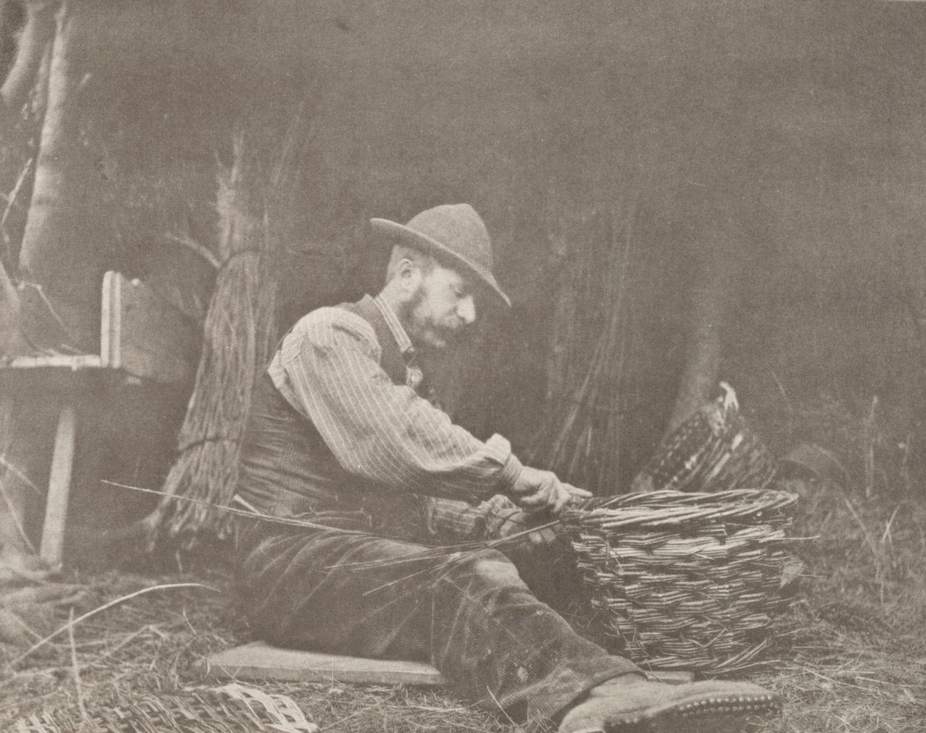 #12 The Basket-Maker, 1888.