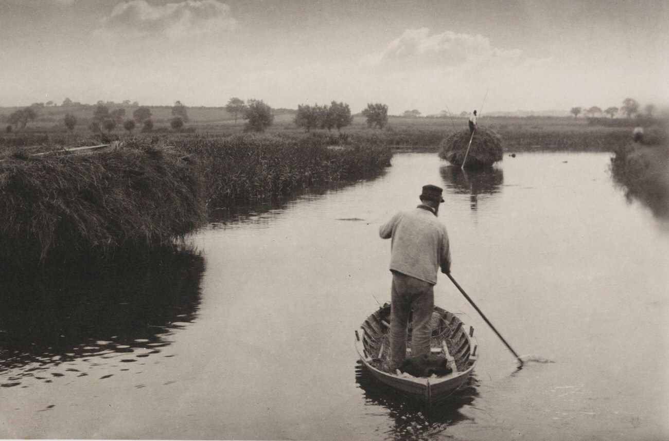 #7 Quanting The Marsh Hay, 1886.