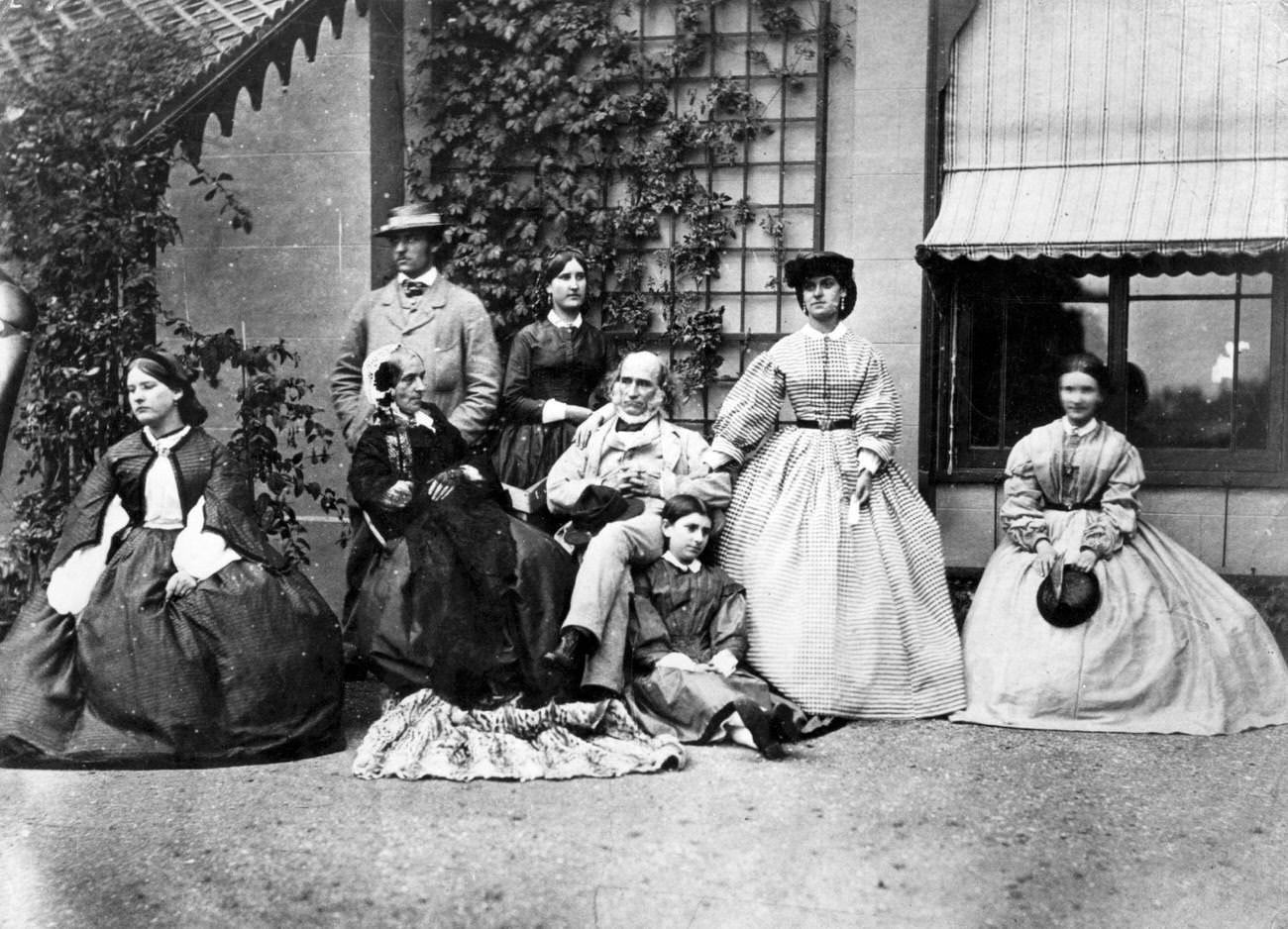 #91 Victorian family portrait.