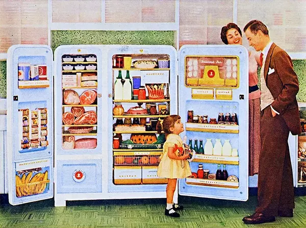 A Century of Cool: Exploring Vintage Refrigerator Ads from the 1900s to 1990s Vintage Ads