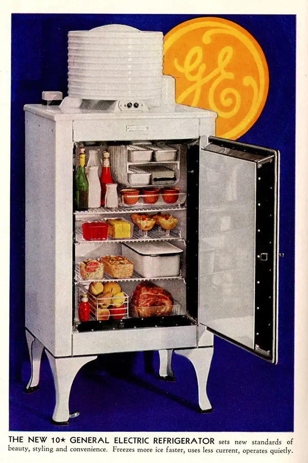 A Century of Cool: Exploring Vintage Refrigerator Ads from the 1900s to 1990s Vintage Ads