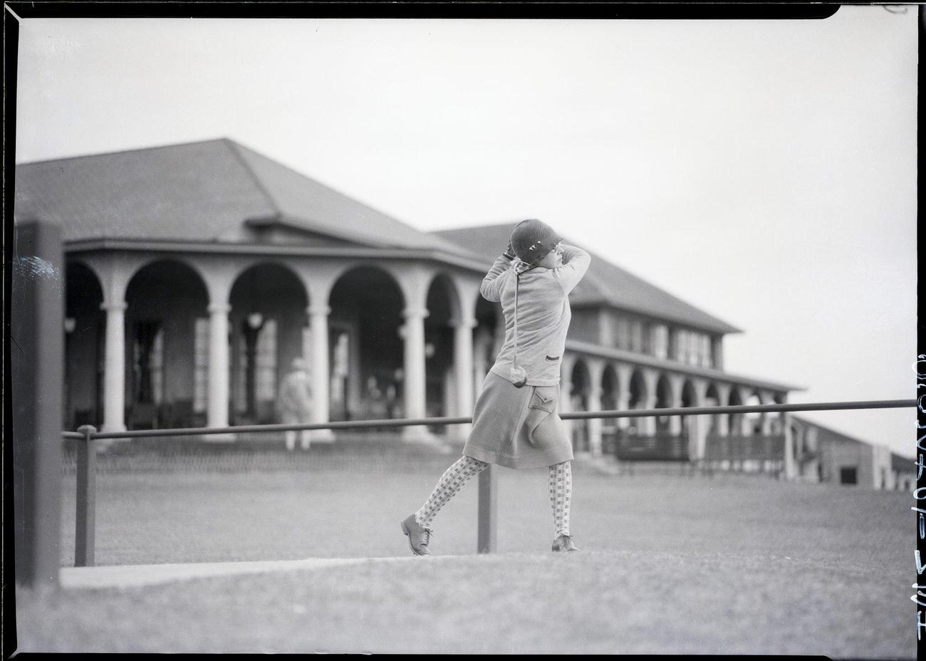 Mrs. W. L. Pierce at North Carolina Women’s Championship.