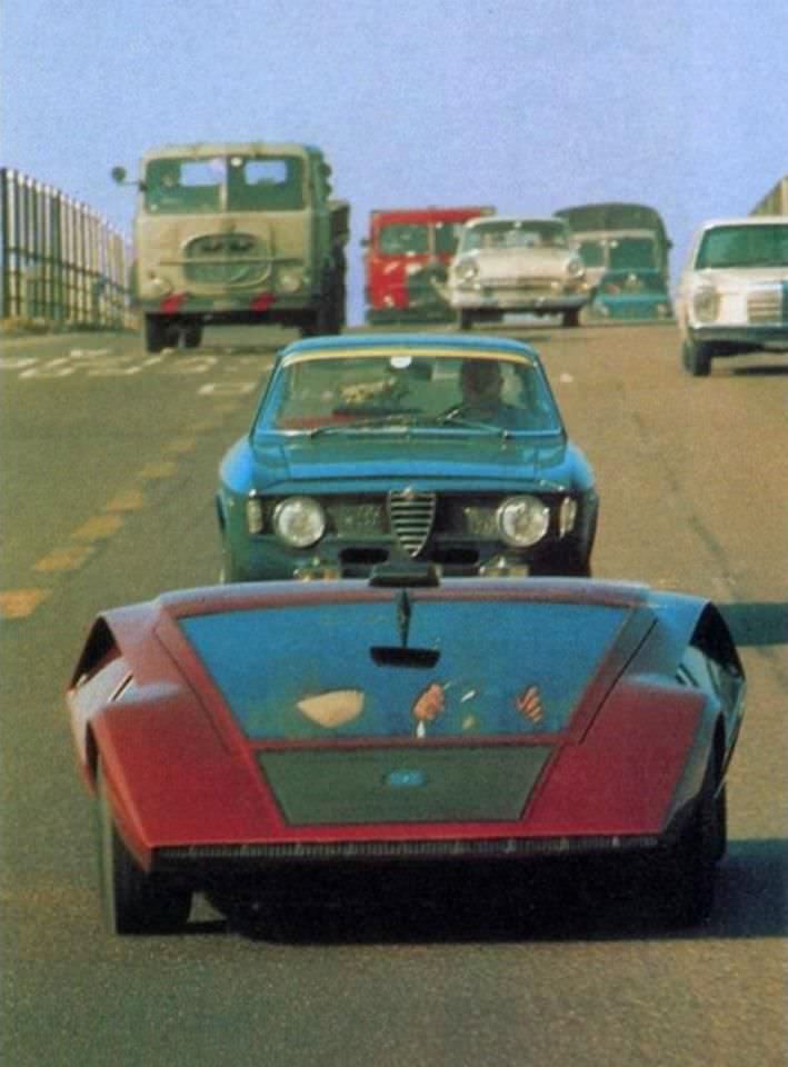 A Look at the Iconic Wedge-Shaped 1970 Lancia Stratos Zero Vehicles &; Transportation