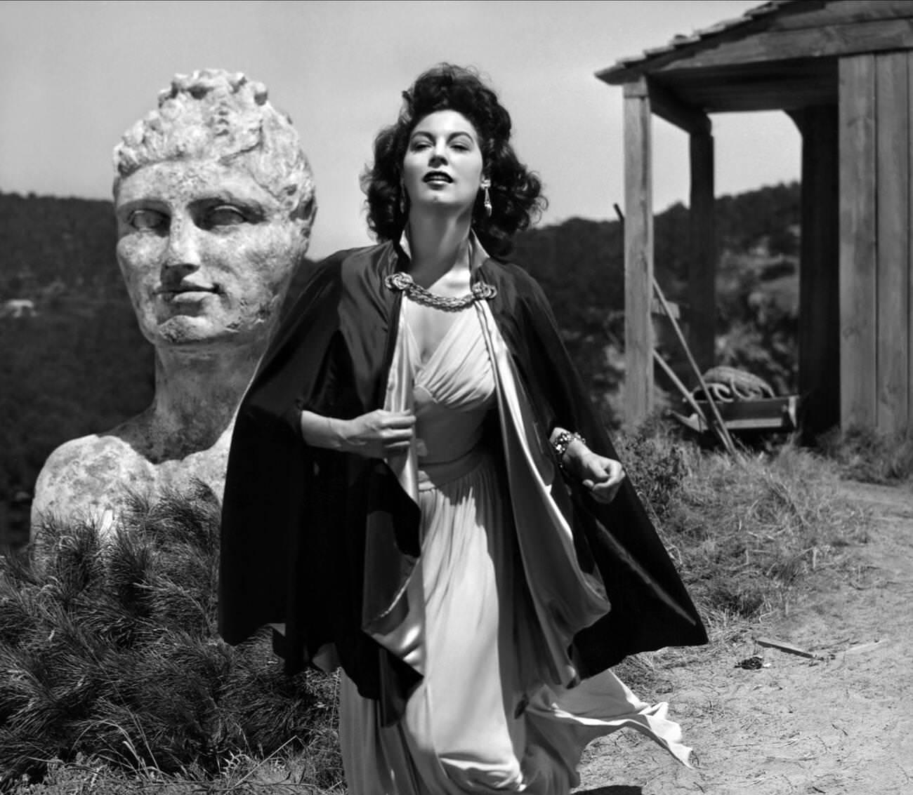 #2 Ava Gardner starring in “Pandora and the Flying Dutchman,” 1951.