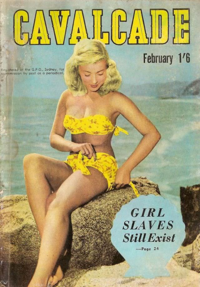 #11 Cavalcade magazine cover, February 1952