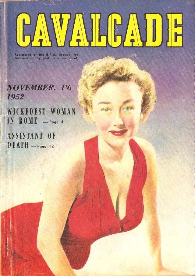 #15 Cavalcade magazine cover, November 1952