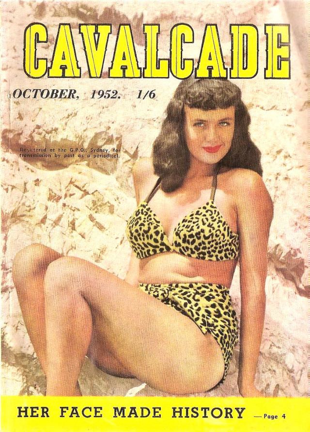 #16 Cavalcade magazine cover, October 1952