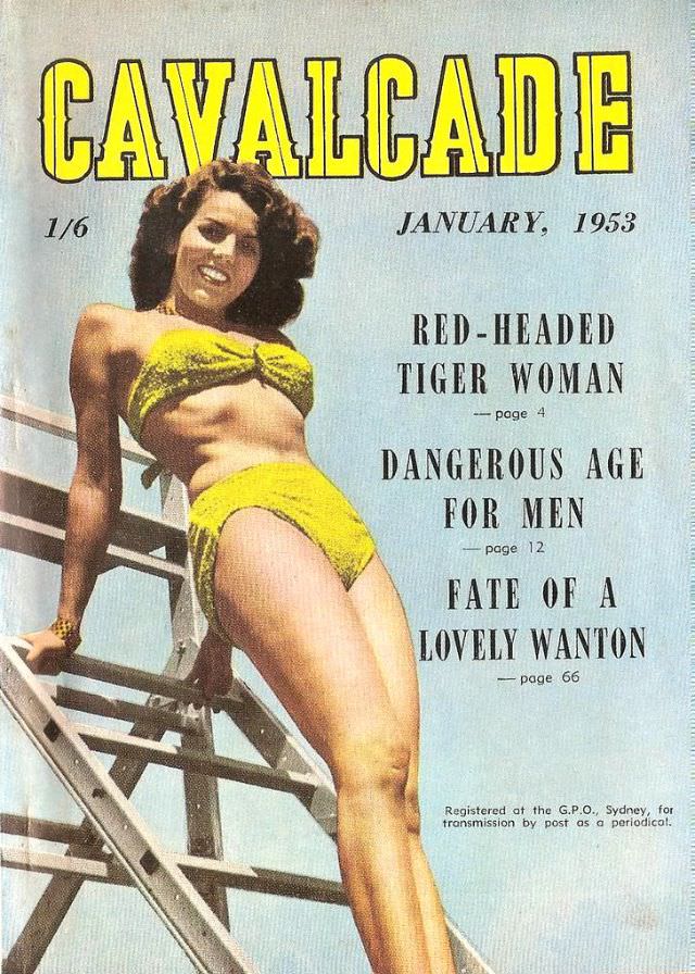 #21 Cavalcade magazine cover, January 1953