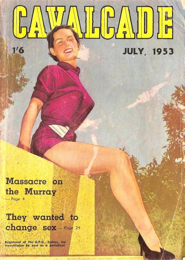 #22 Cavalcade magazine cover, July 1953
