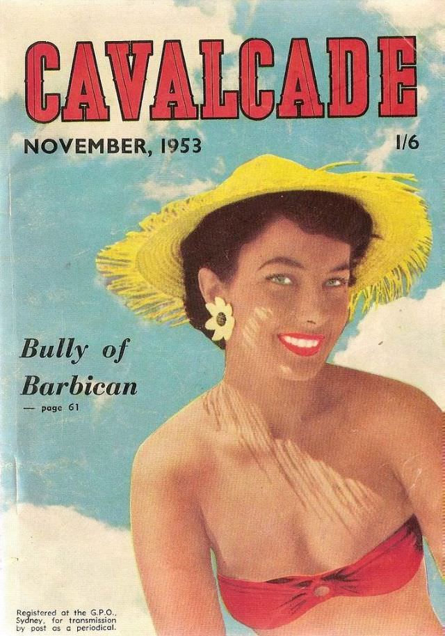#24 Cavalcade magazine cover, November 1953
