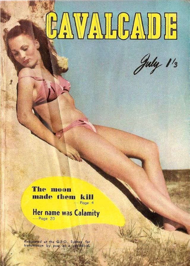 #2 Cavalcade magazine cover, July 1951