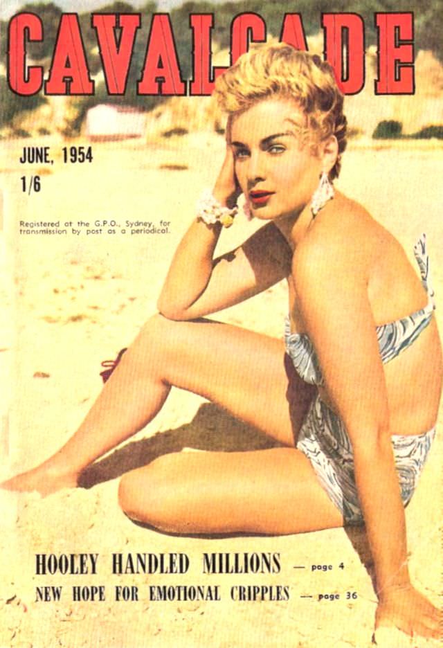 #29 Cavalcade magazine cover, June 1954
