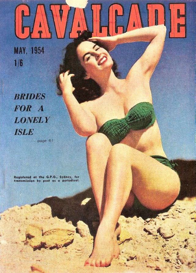 #30 Cavalcade magazine cover, May 1954