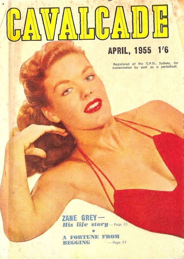 #34 Cavalcade magazine cover, April 1955