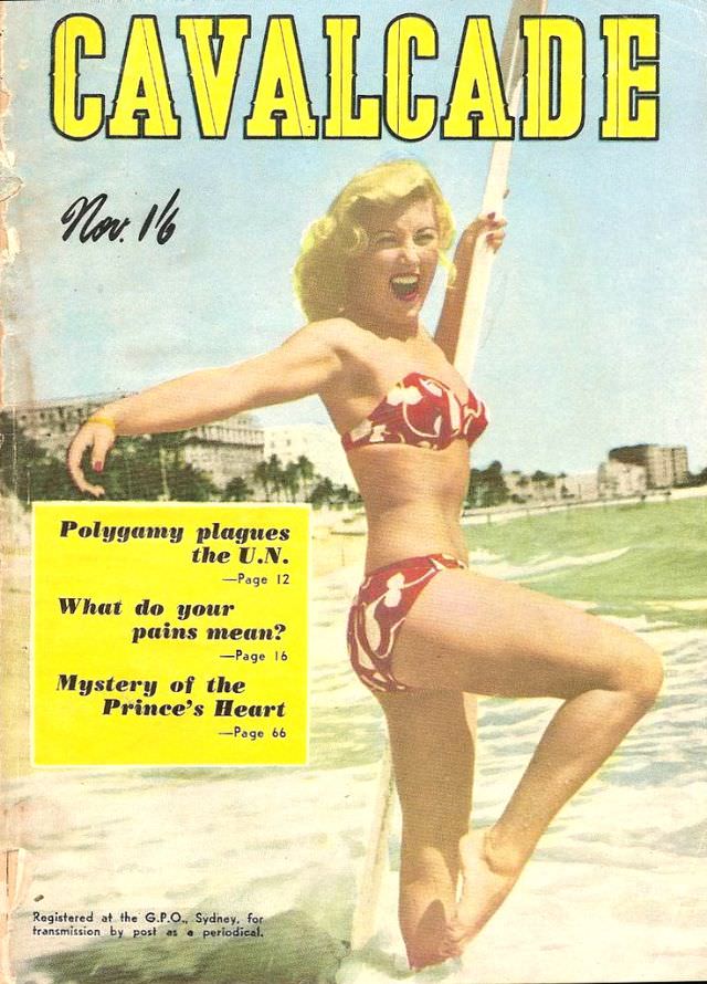 #6 Cavalcade magazine cover, November 1951