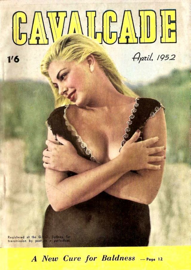 #8 Cavalcade magazine cover, April 1952