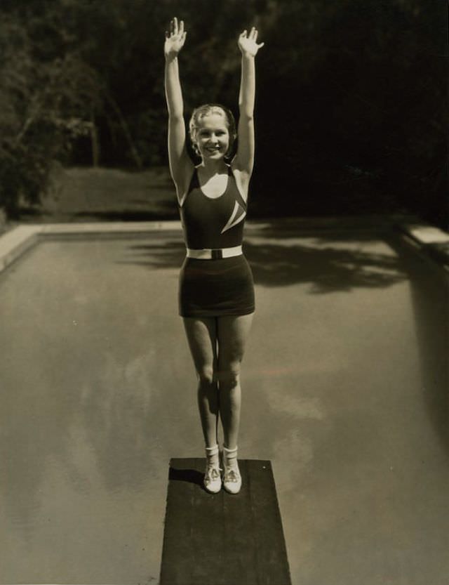 #25 June Clyde, circa 1930s.