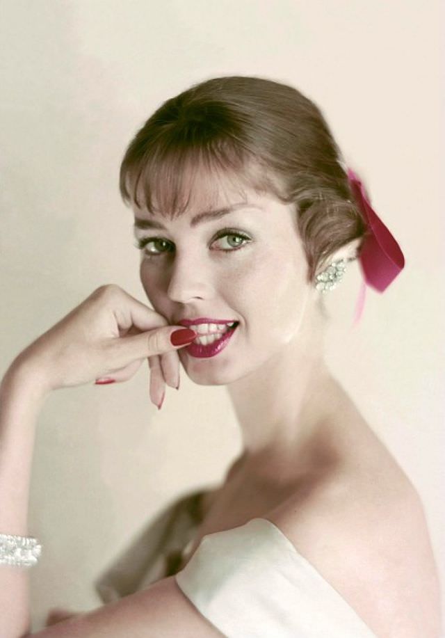 #9 Dolores Hawkins, December 1, 1957.