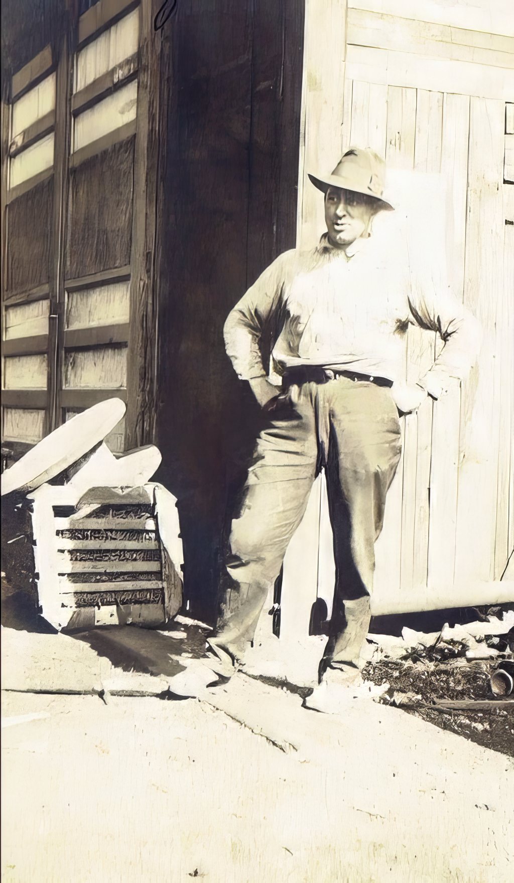#24 Bert Baugert, Geneva, 1918