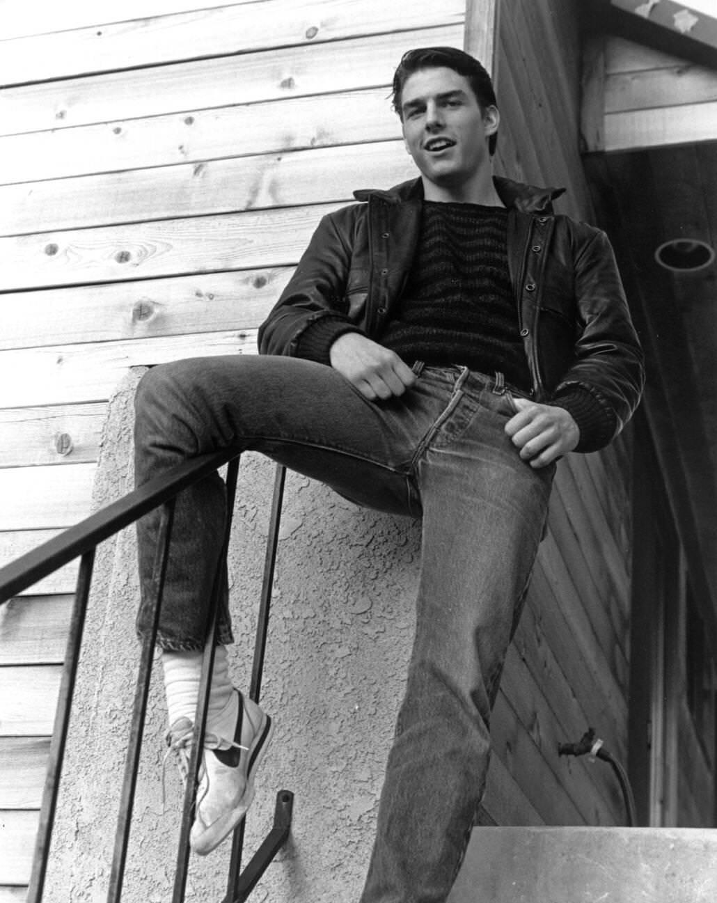 #21 Scene from “The Outsiders” (1983) featuring Tom Cruise as Steve Randle.