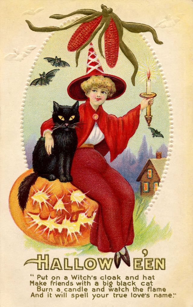 #10 Hallowe’en, Put on a Witch’s Cloak and Hat