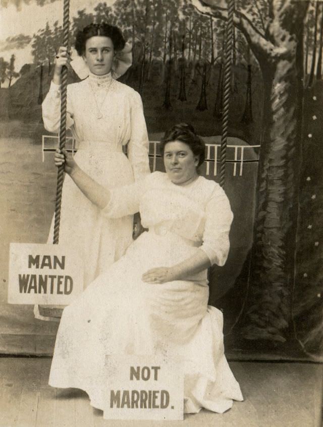 #4 Man Wanted – Not Married, 1900s