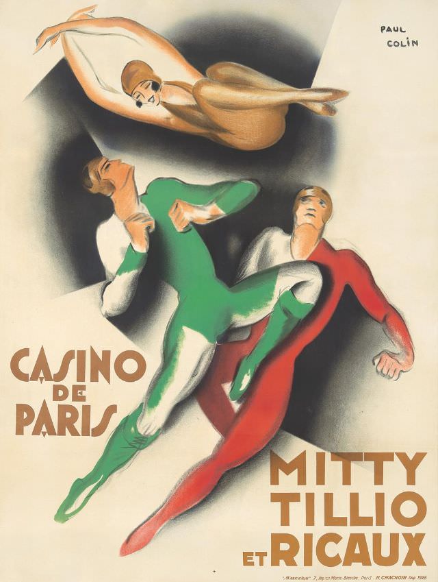#9 Mitty Tillio et Ricaux, Casino de Paris, 1928