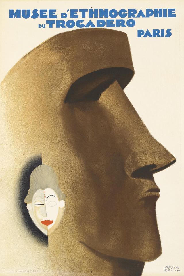 #23 Musée d’Ethnographie and Punu mask, 1930